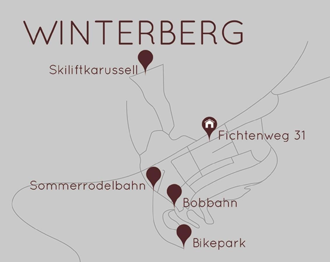 Villa Winterberg „Panorama Lodge“ 外观 照片